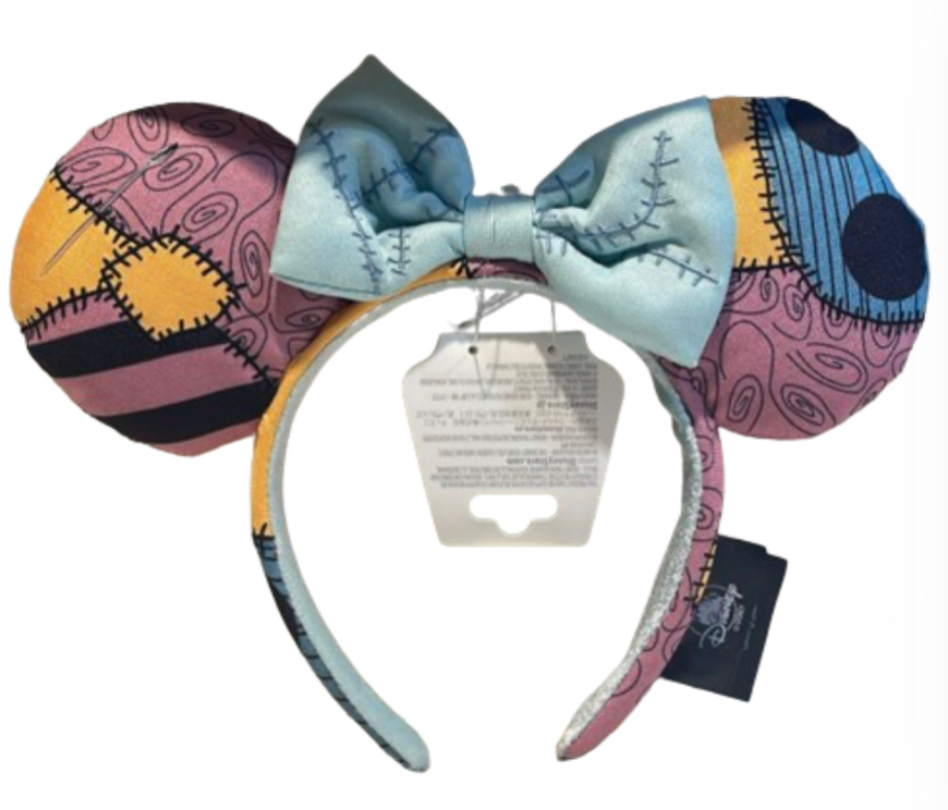 New Disney Parks Sally Minnie Mouse Ears Disney Parks 2024 Nightmare Before Christmas Sally Minnie  main image 2