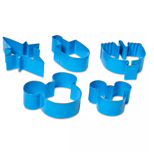 Disney Parks Mickey Icons Menorah Dreidel Star Hanukkah Cookie Cutter Set New