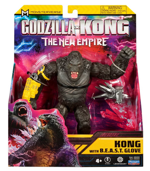 Godzilla x Kong: The New Empire Kong with B.E.A.S.T. Glove Figure Toy New w tag