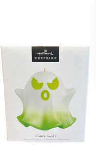 Hallmark Keepsake 2025 Goofy Ghost Christmas Ornament With Light and Sound New