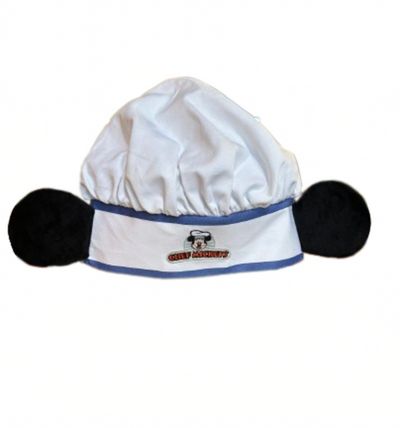 Disney Parks Contemporary Resort Mickey Ear Chef Kitchen Adjustable Hat New Tag