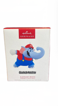 Hallmark Keepsake 2025 Supermario Elephant Mario Christmas Ornament New with Box