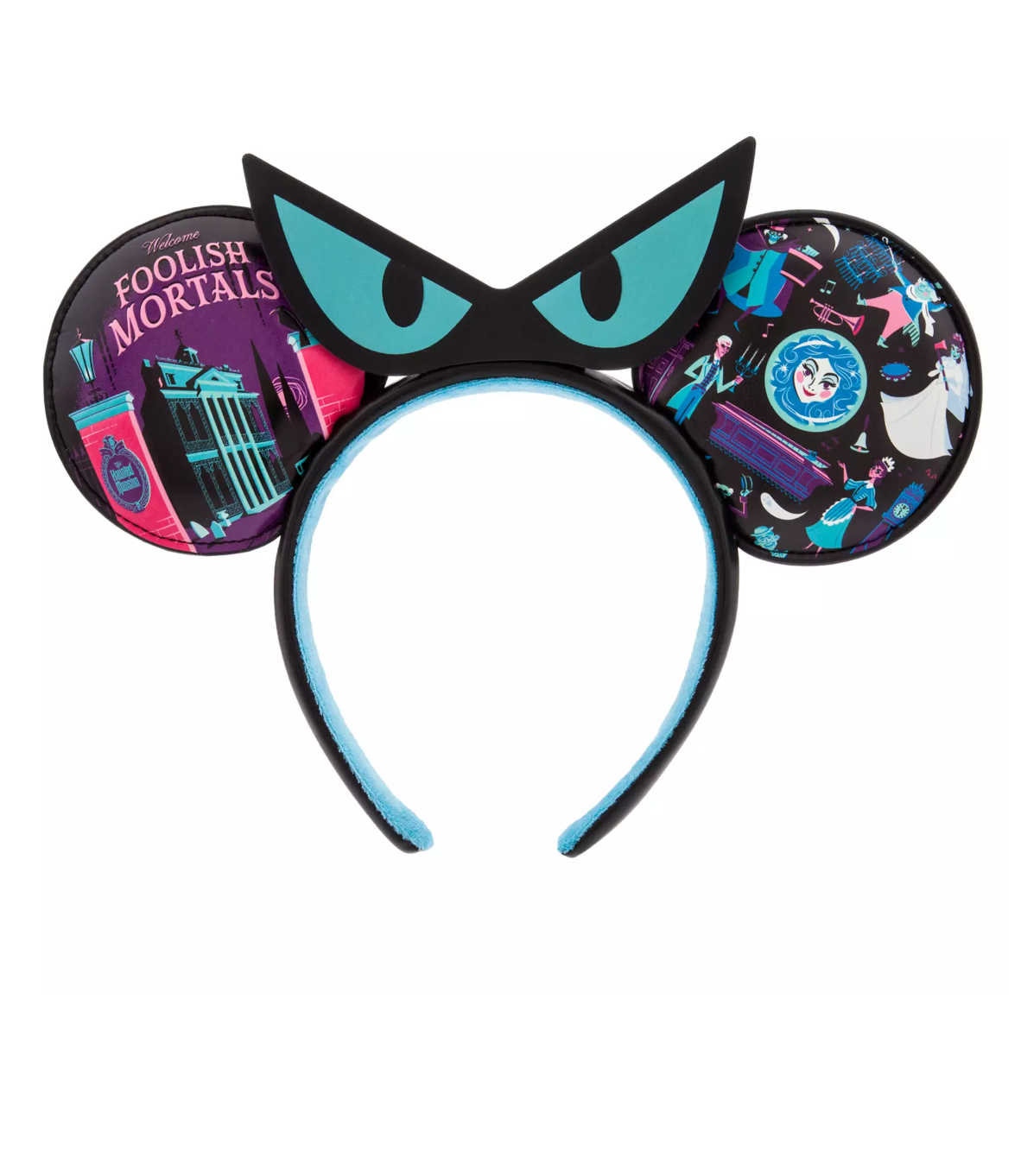 Disney Parks The Haunted Mansion Eyes Welcome Foolish Mortals Ear Headband New Disney Parks Haunted Mansion Eyes Welcome Foolish Mortals  main image 3