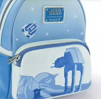 Disney Parks Star Wars Hoth Loungefly Mini Backpack New with Tag