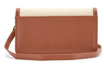 Disney Parks Mickey Mouse Canvas Satchel Bag New with Tag