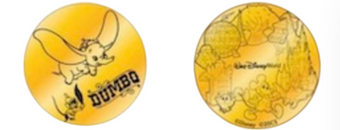 Disney's Spring World of Disney Dumbo Collectible Coin Medallion New