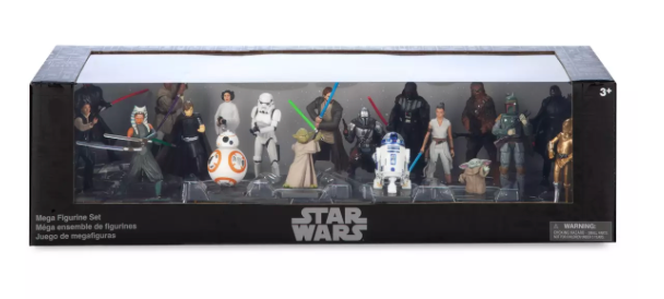 スターウォーズ　MEGA FIGURINE SETフィギュア Disney Parks Star Wars Mega Figure Play Set New with Box – I Love