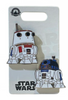 Disney Parks Star Wars Droid R2-D2 R5-D4 Set Pin New with Card