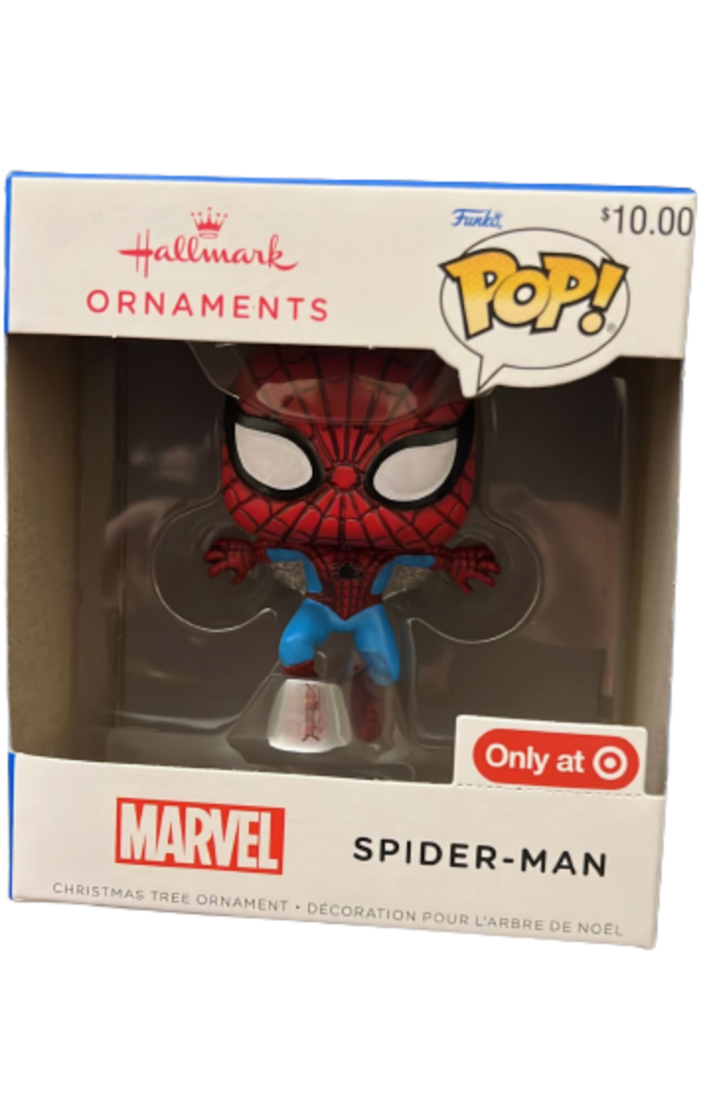 Hallmark Funko POP Marvel Spider Man Christmas Tree Ornament
