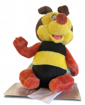 Disney Parks Epcot Flower & Garden Spike The Bee Shoulder Plush New With Tag