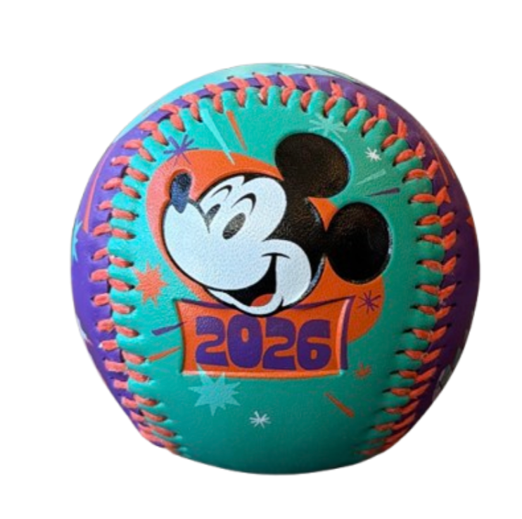 Disney Parks WDW 2026 Mickey & Minnie Mouse Collectible Baseball