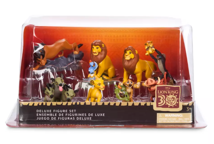 Disney Parks The Lion King 30th Anniversary Deluxe Figure Set New