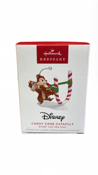 Hallmark Keepsake 2025 Chip and Dale Candy Cane Catapult Christmas Ornament New