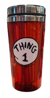 Universal Studios Dr. Seuss Thing 1 Stainless Steel Tumbler New With Tag