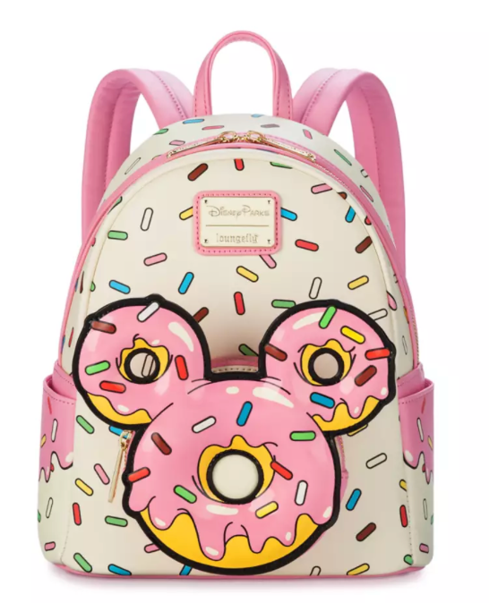 Disney Parks Mickey Mouse Donut Loungefly Mini Backpack  display picture 3