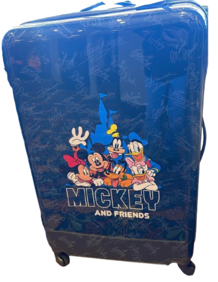 バッグ SALE Mickey & Friends Suitcase (M) Disney Parks Mickey Mouse and Friends Signature Black Luggage