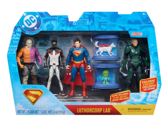 DC Comics Superman TRGX Action Figure Set 6" - 4pk Toy New With Tag