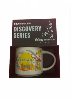 Disney Collection Discovery Series Hollywood Studios Starbucks Coffee Mug New