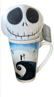 Disney Halloween The Nightmare Before Christmas Jack Plush in Mug Gift Set New