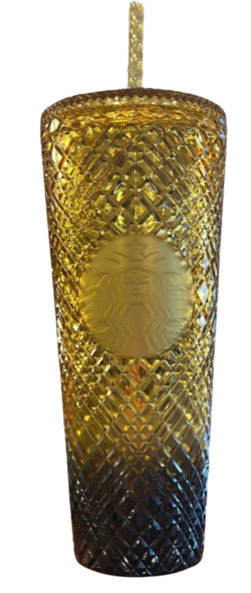 Disney Parks WDW Starbucks Tumbler Black and Gold New with Tag – I Love  Characters