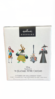 Hallmark Keepsake 2025 Citizens of Halloween Town Christmas Ornaments Set New