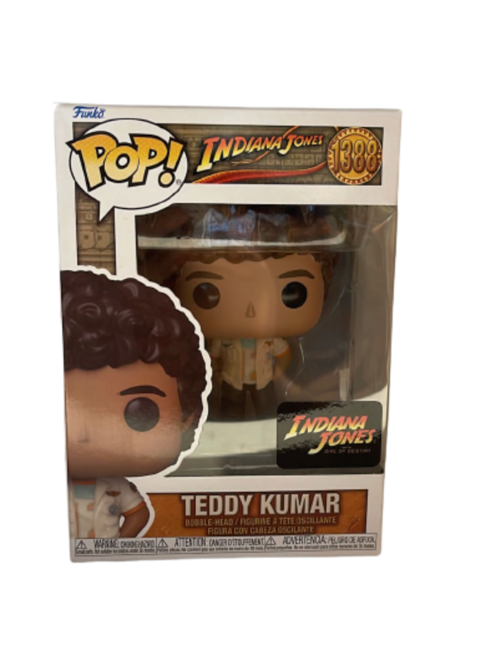 Disney Parks Indiana Jones Teddy Kumar Funko Pop! Vinyl Figure New w B – I  Love Characters