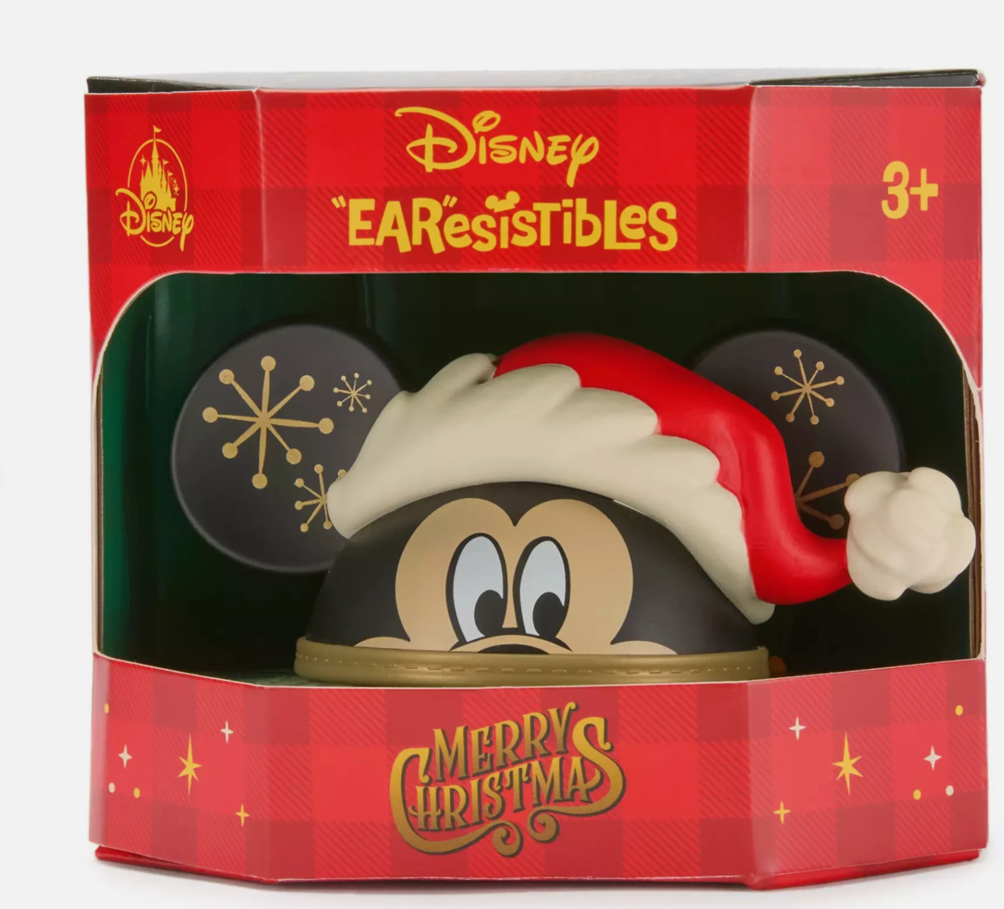 Disney Parks Mickey Mouse Holiday Santa EAResistibles Collectible