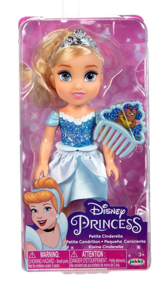 Disney Princess Petite Cinderella Doll Toy New with Box I Love
