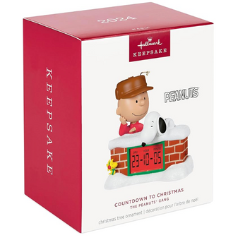 Hallmark 2024 The Peanuts Gang Countdown to Christmas New With Tag