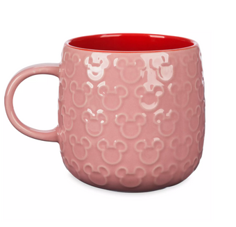 Disney Parks Mickey Icon Gloss Glaze Coffee Mug Green New