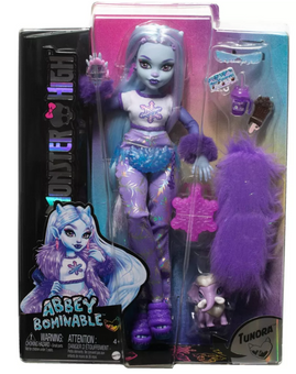 Monster High Abbey Bominable Yeti Fashion Doll with Accessories New with Box