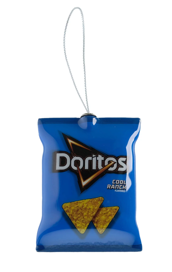 Doritos Cool Ranch Original Decoupage Christmas Tree Ornament New With ...