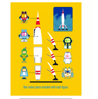 Disney Parks Marie Vinyl Figure by Eric Tan with 1 Piece of Rocket New with Box