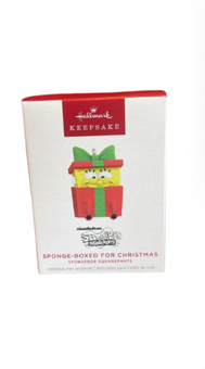 Hallmark Keepsake 2025 SpongeBob Sponge-Boxed for Christmas Ornament New w Box
