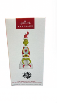 Hallmark 2025 Keepsake Grinch A Change of Heart Christmas Ornament New with Box