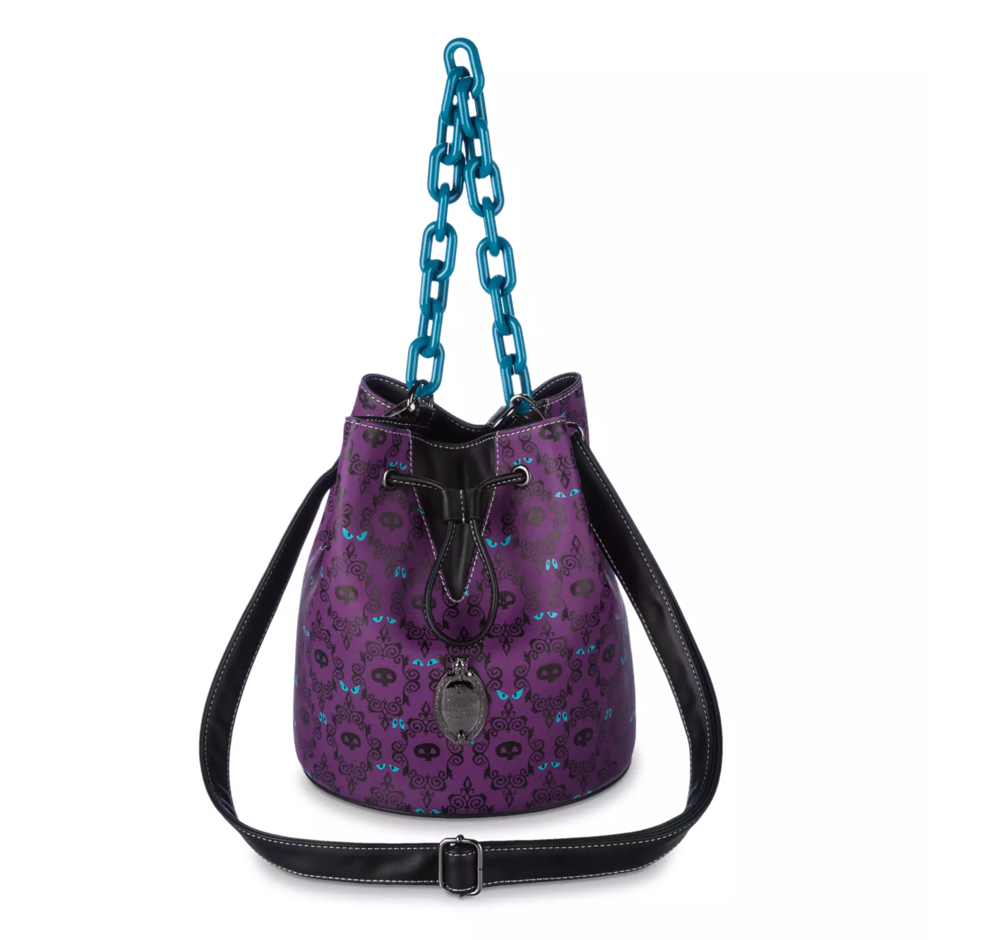 Disney Parks Glow Haunted Mansion Loungefly Bucket Crossbody  display picture 3