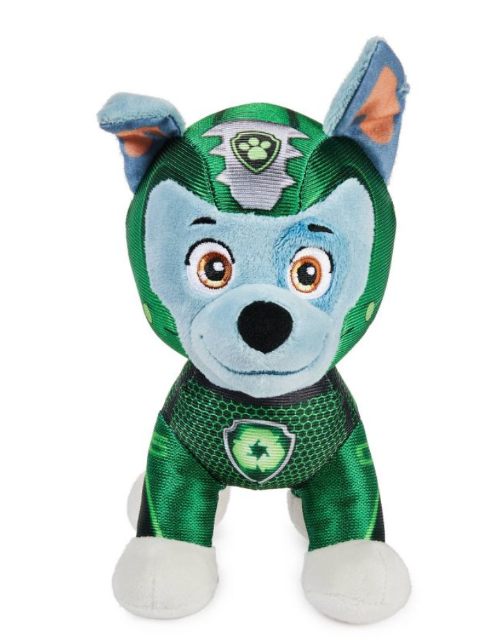 PAW Patrol Aqua Rocky Stuffed Animal Plush New with Tag I Love Characters