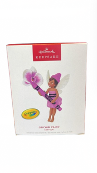 Hallmark Keepsake 2025 Crayola Orchid Fairy Christmas Ornament New with Box