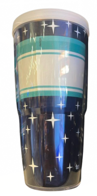 Disney Parks Vacation Club Member Mickey Castle Blue Tumbler New With Tag