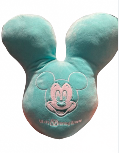 Disney Walt Disney World Play In The Park Mickey Balloon Disney Throw Pillow New