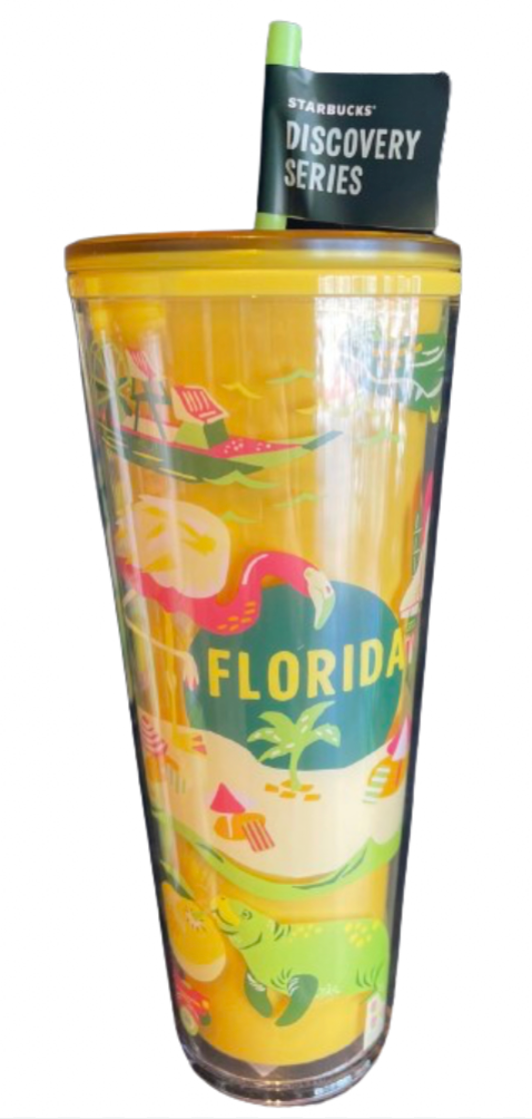 Starbucks 2024 Orlando Florida Tumbler With Straw New With Tag – I Love  Characters