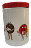 M&M's World Characters Ceramic Canister New With Tag