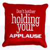 M&M's World Red Character Applause Quote Pillow Plush New With Tag