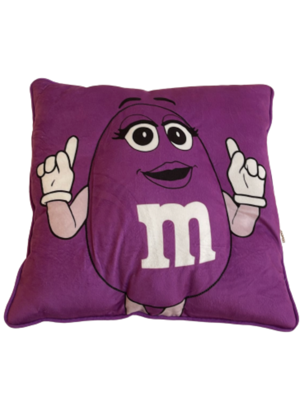 M&M's World Purple Character Pillow Plush New with Tag