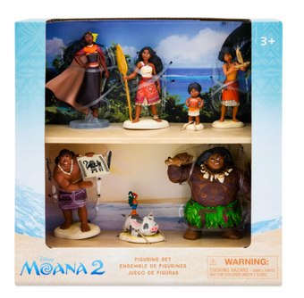 Disney Parks Moana 2 Figurine Playset Toy New With Box