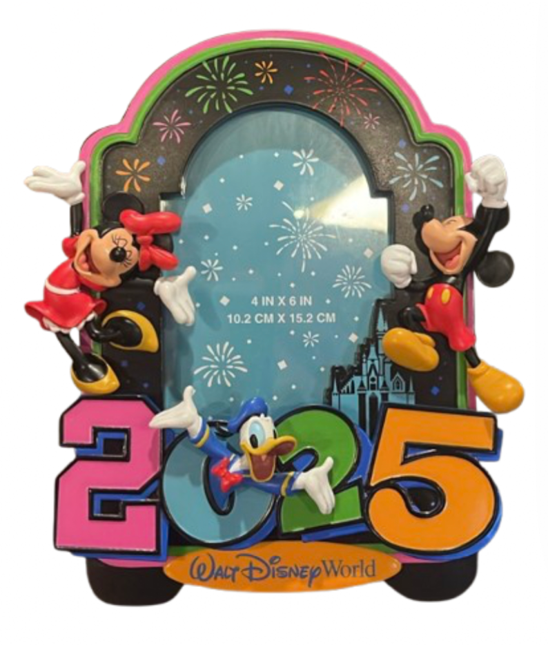 Disney Parks 2025 Mickey Mouse And Friends Photo Frame New