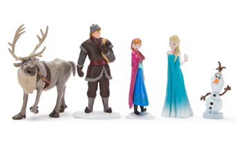 Disney Frozen Figurine Playset Figure Play Set Toy Cake Topper Elsa Anna Olaf