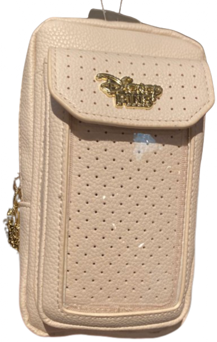 Disney Parks Mickey Mouse Pins Crossbody Bag White New with Tag I Love Characters