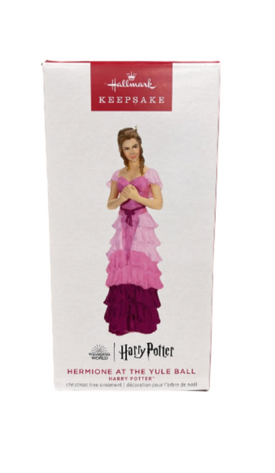 Hallmark 2023 Keepsake Harry Potter Hermione the Yule Ball Ornament New w Box
