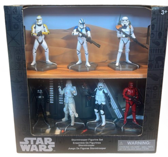 Disney Parks Star Wars Stormtrooper Figurine Playset Toy New With Box